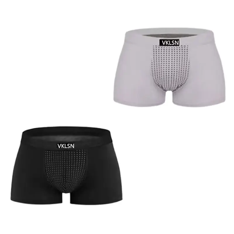 2PCS Men Underwear Mens Sexy Magnetic Therapy Boxer Hombre Shorts Men Health Care Underwear Breathable Casual Boxer Male Panties shdiatool 2pcs adapter for m14 male thread to 1 2 inch male thread fit for cnc machine