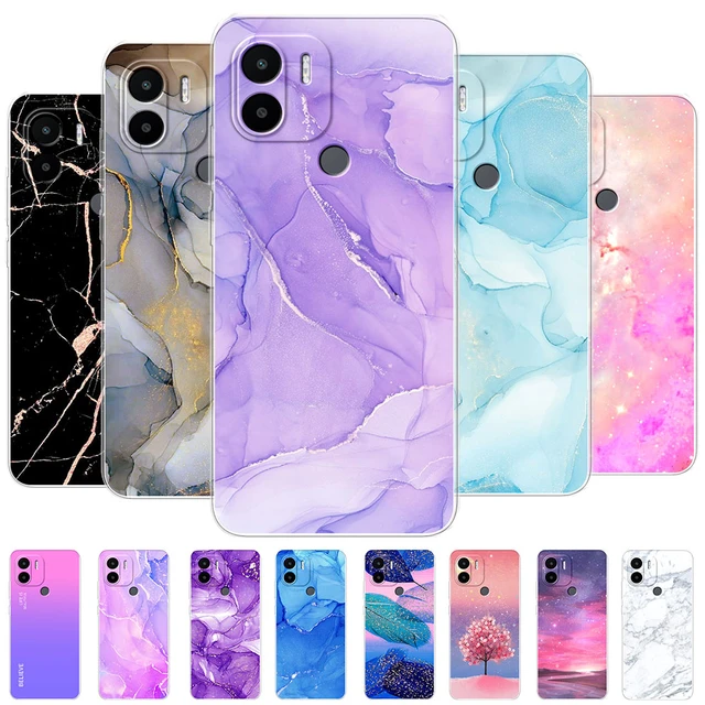 Funda de caramelo para Xiaomi Redmi A2, carcasa trasera de silicona líquida  Original de TPU suave para Redmi A2, Redmi A2 A1 Plus - AliExpress