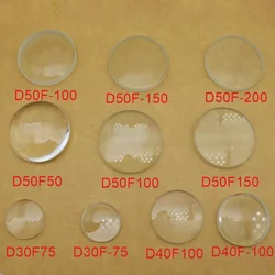 Enhanced Glass Lens Set for Optics DIY Projects - Double Convex Concave Design with Varied Focal Lengths