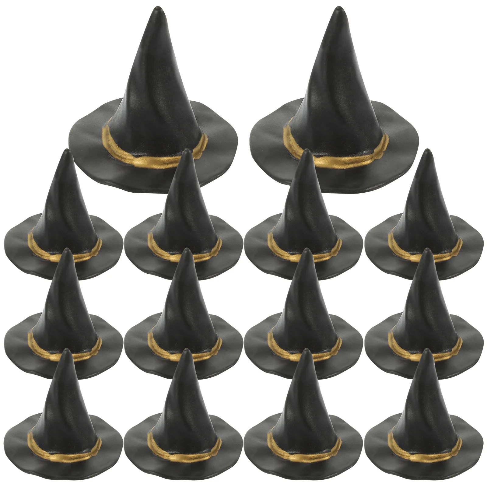 

Miniature Witch Hats Halloween Wizard Hat Beverage Bottle Toppers House Decorations Little Witch Hat Crafts Diy Accessories