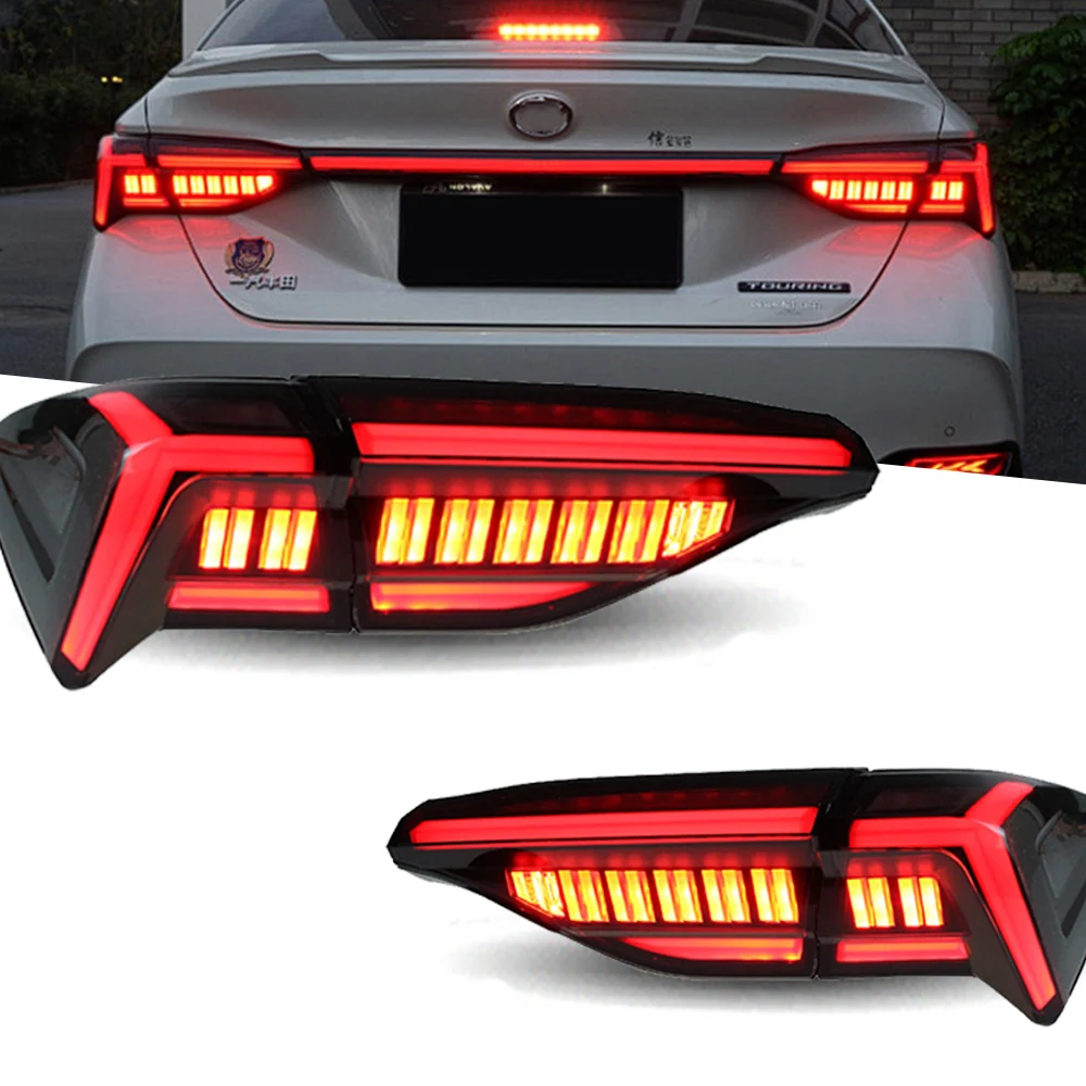 

Taillights For Toyota Avalon LED 2018-2022 Rear light Tail Lamp Car Styling DRL Dynamic Turn Signal Reverse Auto Accessories