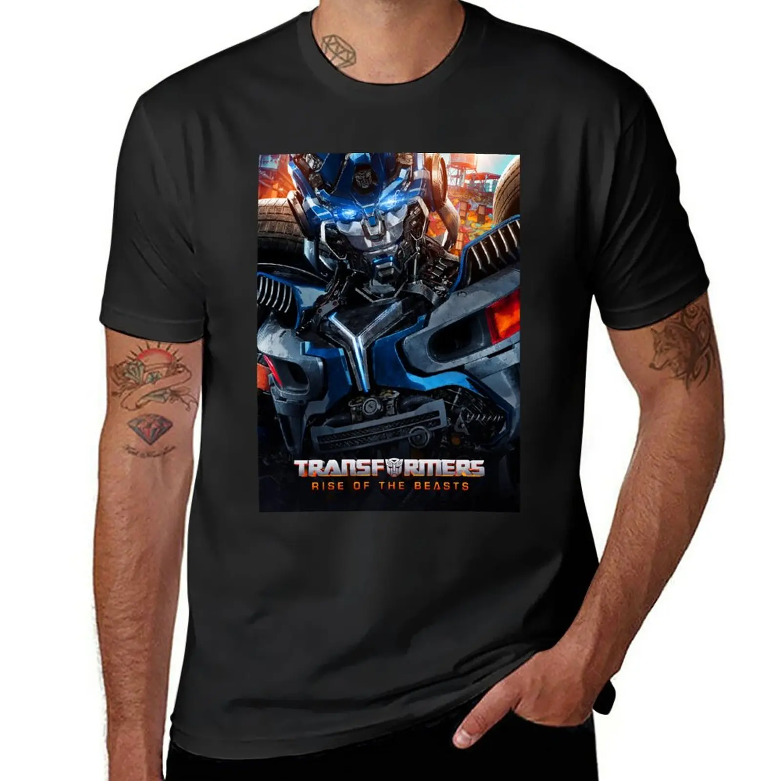

New Rise of The Beasts T-Shirt cute clothes plain t shirts men