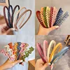 Morandi Color Hair Hoop Female All-Match Press Hair Head Buckle Headband 1