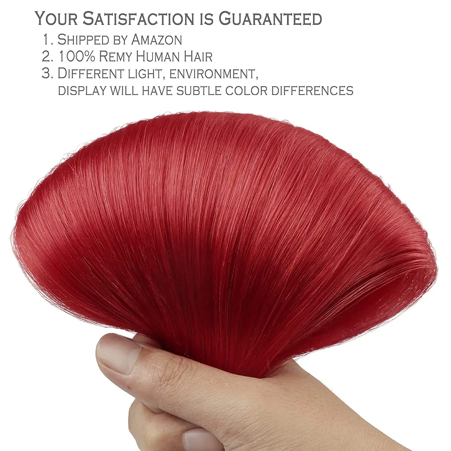 여성용 스트레이트 테이프, 익스텐션 레드 컬러, 인모 스트레이트, 심리스 스킨 씨실, 브라질 레미 헤어 익스텐션, 30 인치