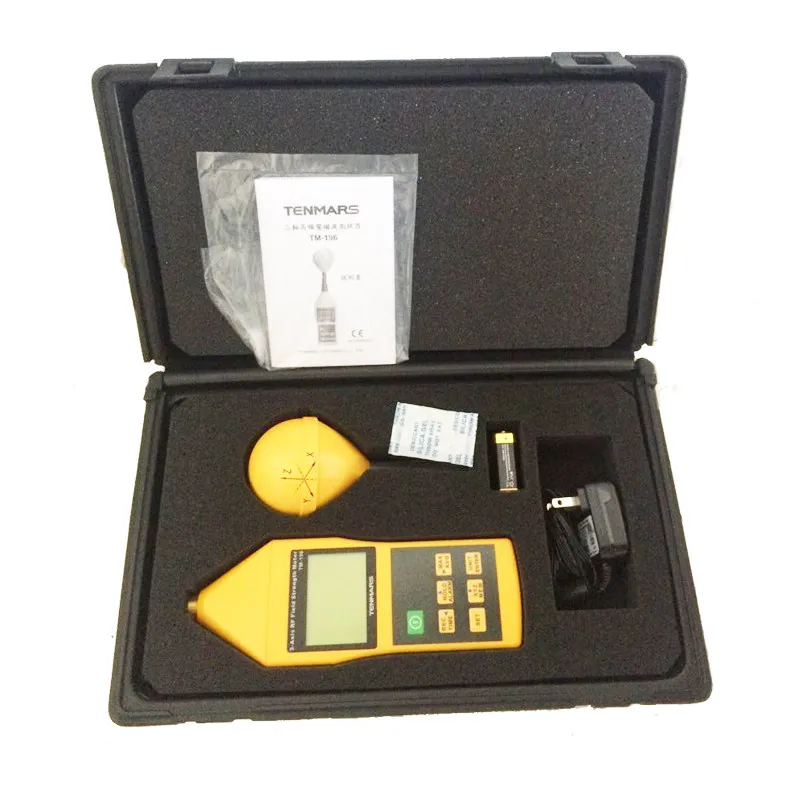 

TENMARS 3-Axis EMF ElectroMagnetic Field Strength Meter 10MHz-8GHz