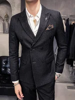 25 Colors 1 Pcs Blazer No Pants S-7XL New Wedding Dress Formal Business Slim Mens Suit Jacket Plaid Striped Solid Color 1