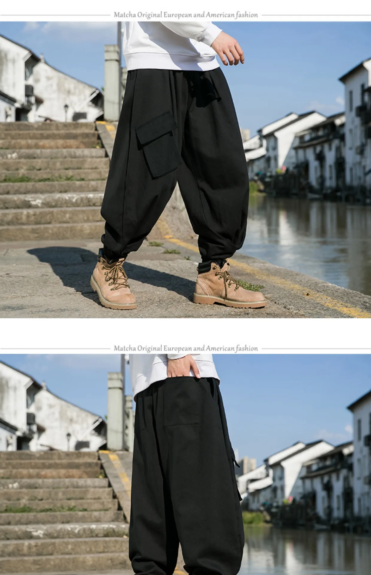 Pantalon De Survêtement Pour Homme Avec Fermeture éclair Intégrale - Pantalon De Rééducation - Pantalon De Jogging - Pantalon De Loisirs - Décontracté - Avec Poche - Coupe Légèrement Ample - Pantalon