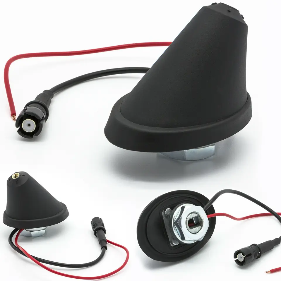 Antena Corta Para Coche, Antena Corta Universal Amplificada Para Radio