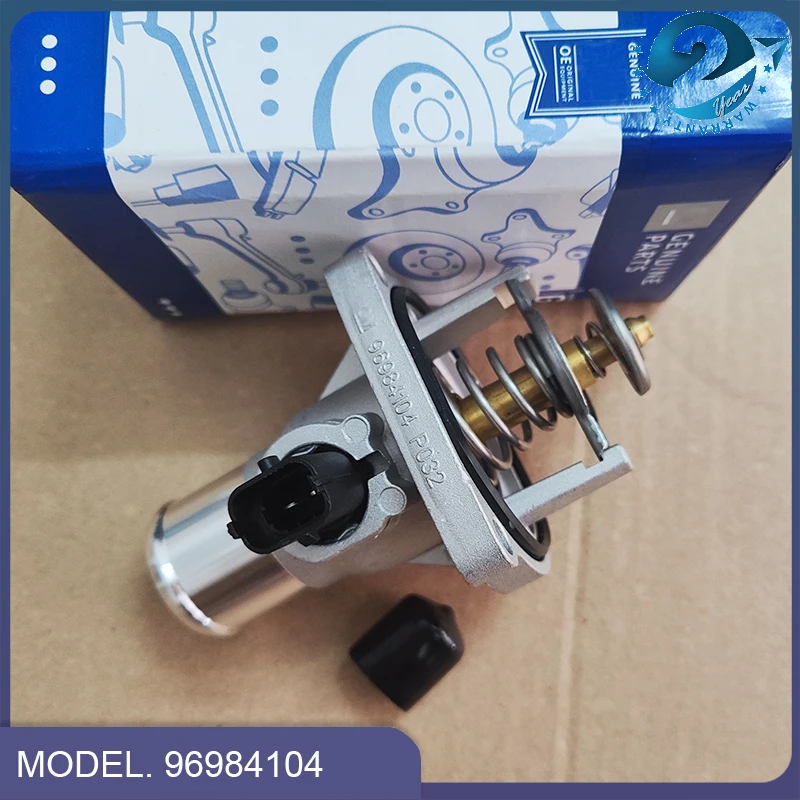 96984104 25193683 Engine Coolant Thermostat For Chevrolet Aveo Aveo5 Sonic Cruze 1.6 1.8L Trax Vauxh-Opel Astra Zafira engine coolant thermostat plug