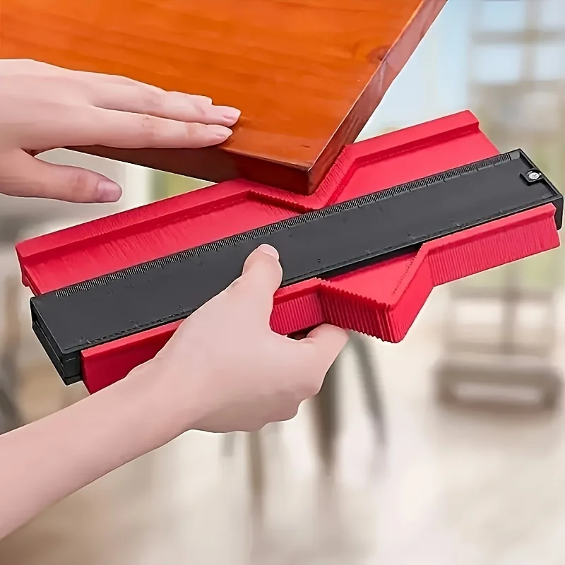 Contour Measuring Instrument Multifunctional Plastic Ruler Woodworking Measurement