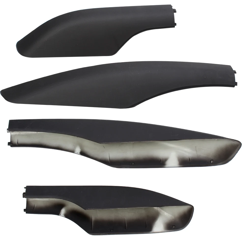 4 stücke Schwarz ABS Dach Rack Bar Schiene Ende Schutz Abdeckung Shell Für Toyota Fortuner AN50 AN60 Hilux SW4 2004-2012 2013 2014 2015 – Detail 4