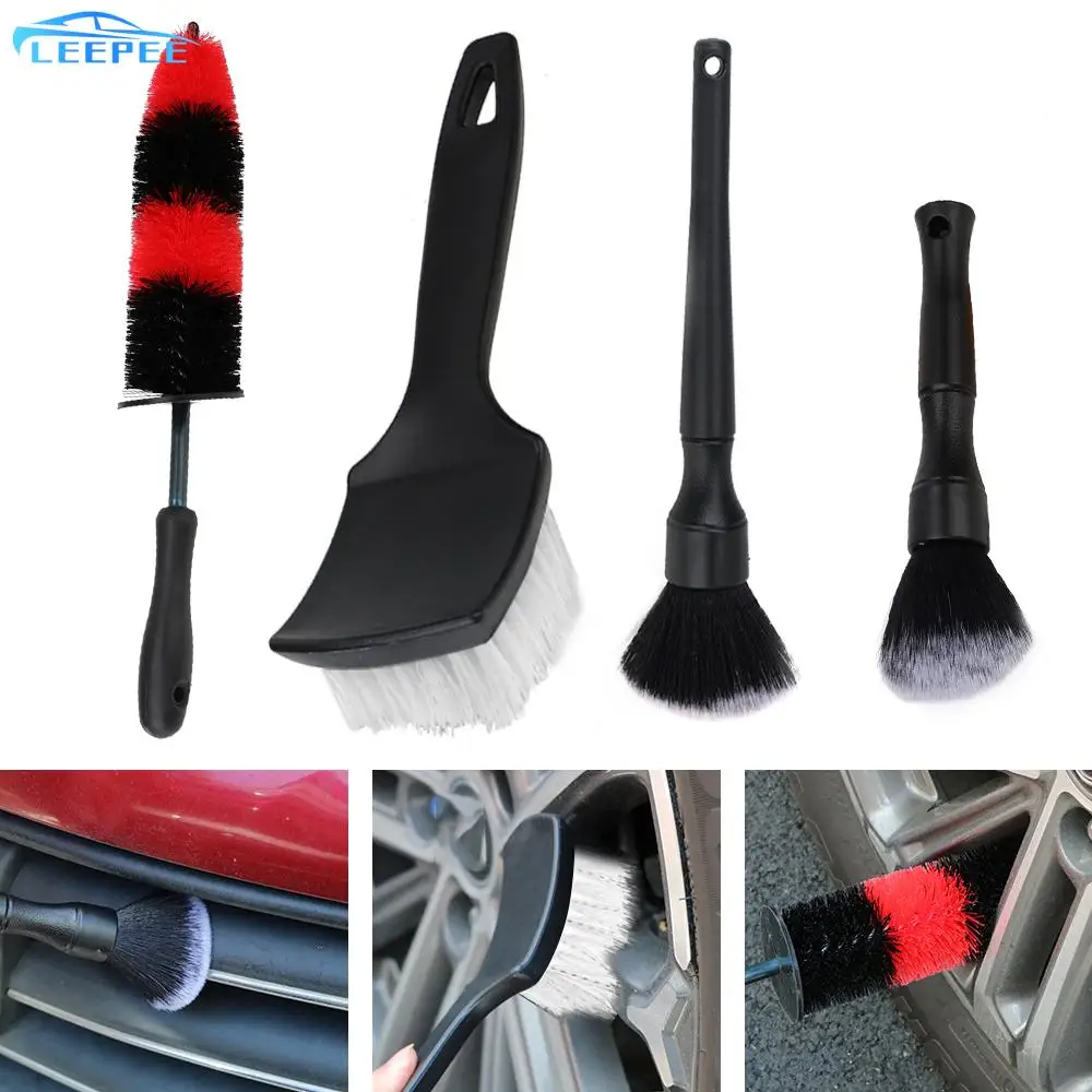 

Multifunction Interior Seat Crevice Brush Cleaning Tool Cleaning Brush Super Soft Car Wheel Wash Brush Tire Rim Scrub Brush