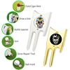 Golf Divot Repair Tool with Ball Marker 2