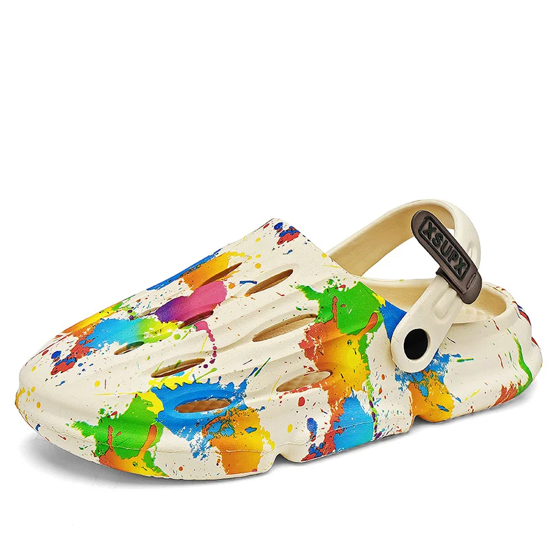 Unisex Shoes With Thick Sole Super Soft Non-Slip Sandals Open Toe Pillow Beach Slippers for Summer_voghion.com