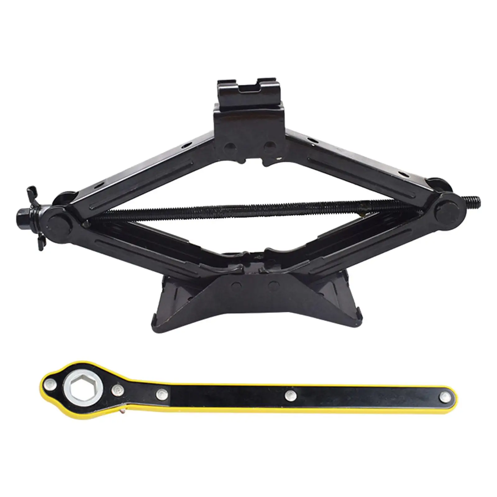 Car Jack with Ratchet Wrench Kit Tyre Repair Changing Tool for Roadside Tire Replacement and Maintenance for Vehicles Car Jack with Ratchet Wrench Kit Tyre Repair Changing Tool for Roadside Tire Replacement and Maintenance for Vehicles