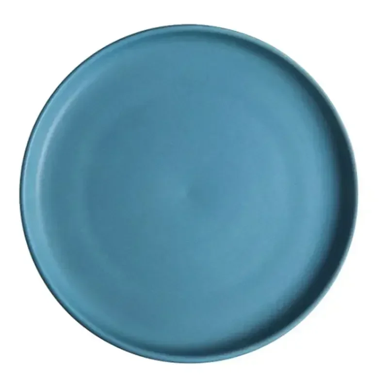 6/8/10 Inch Porcelain Dinner Plates Round Serving Plate Pizza Pasta Serving Plates Matte Glaze Dessert Dishes For Dinnerware