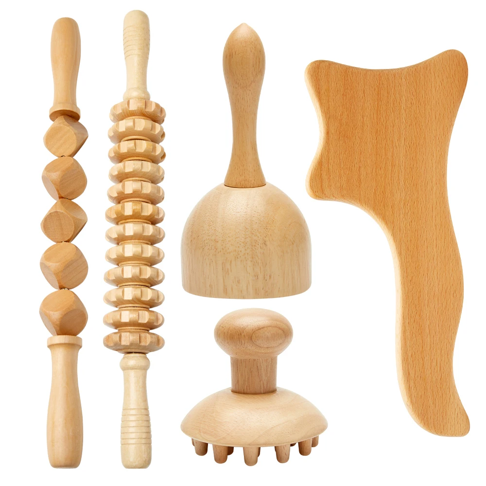Wood Therapy Maderoterap Massage Tool Lymphatic Drainage Massager Anti