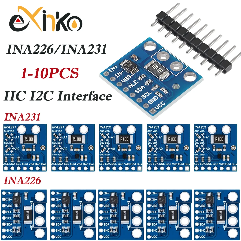 Bi-Directional Current/Power Monitoring Sensor Module with I2C Interface