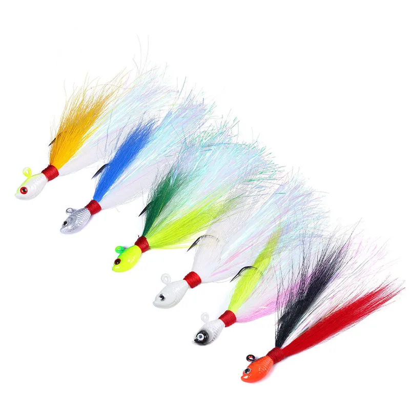 Inchiku Jig Head Sea Fishing Wobbler Bait Multicolor Trout Bass Jig