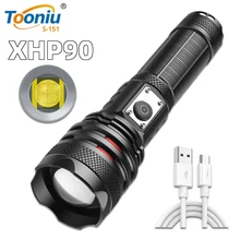 

Tactical LED Flashlight Powerful Lantern Zoomable Self-defense High Power Torch Super Bright Flashlights Portable Lighting