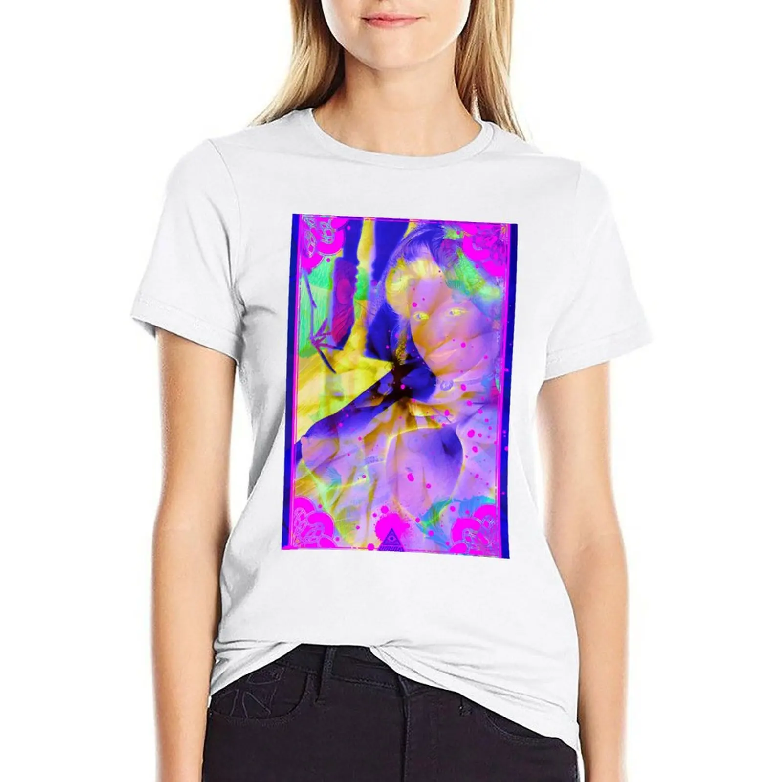 Surreal-Isme 60 T-shirt summer clothes female cute clothes t-shirt dress for Women plus size sexy