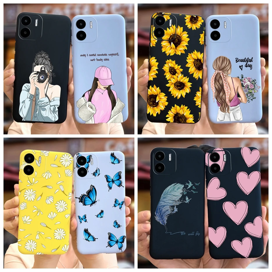 Per Xiaomi Redmi A2 Plus Case 2023 New Fashion Painted Shell Custodia Morbida In Silicone Per Xiaomi Redmi A2 A2 + Redmia2 Cover Posteriore