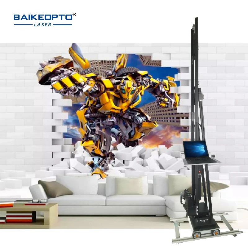 

Factory Price Direct to Wall Vertical 3D CMYKW UV Print Printing Machines