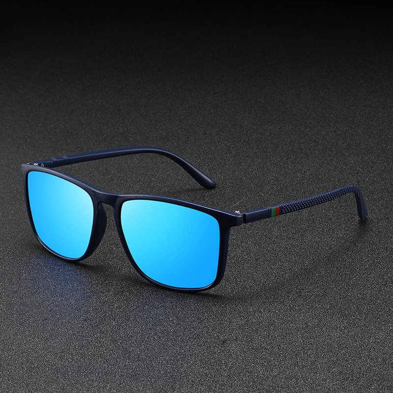Neue Luxus Marke Polarisierte Sonnenbrille Männer Quadratischen Rahmen Klassische Frauen Gläser Fahren Angeln Brillen Gafas De Sol Hombre