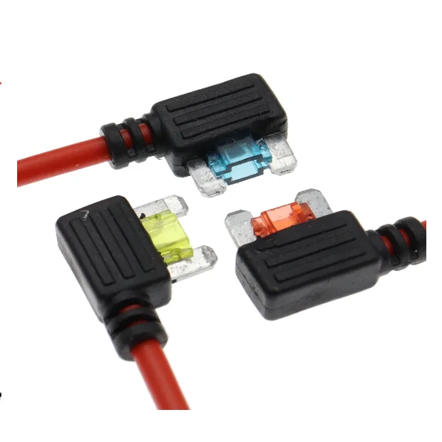 12V 24V 5A 10A 15A 20A Car Fuse Holder Additional Circuit Adaptor Mini Micro Standard Blade Fuse Simple Safety Device car fuse holder