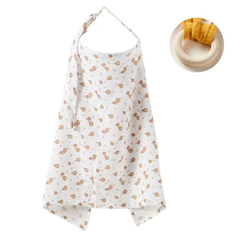 Accessories Multi-functional Breastfeeding Shawl Outing Nursing Privacy Protection Baby Nursing Poncho Solid Color Cover