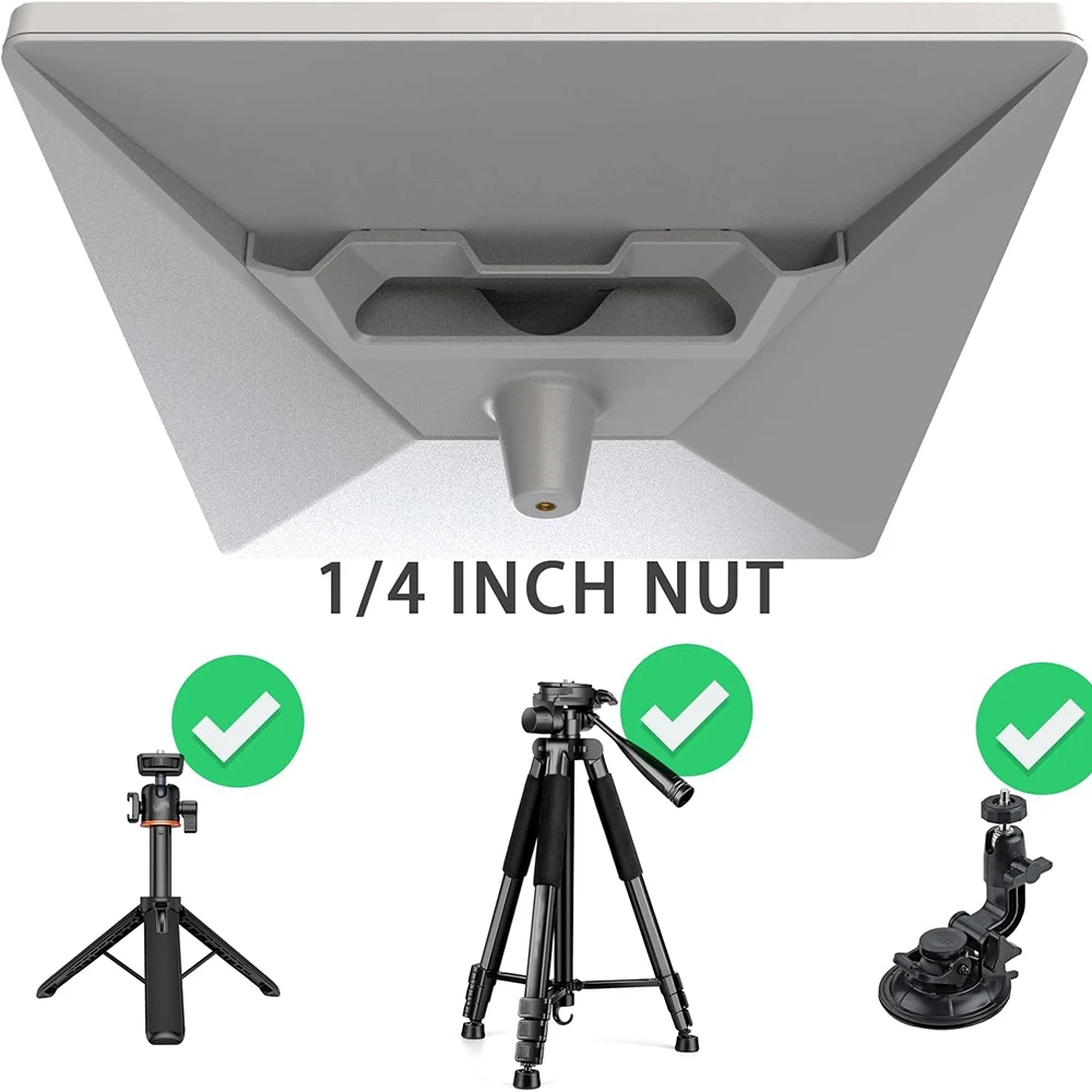 Starlink Mini Adapter Mount , 1/4 Inch Nut Bracket,For Starlink Mini Suction Cup and Tripod Mount Base,Waterproof Easy to Carry