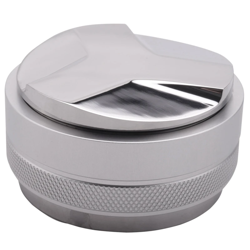 

HOT SALE 53Mm Coffee Dispenser, And Manual, Suitable For 54Mm Breville Portafilter,Dual Head Coffee Tamper