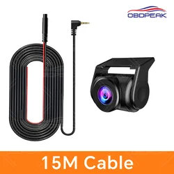 High-Resolution Waterproof Rear View Camera with Parking Assistance (15M Cable)