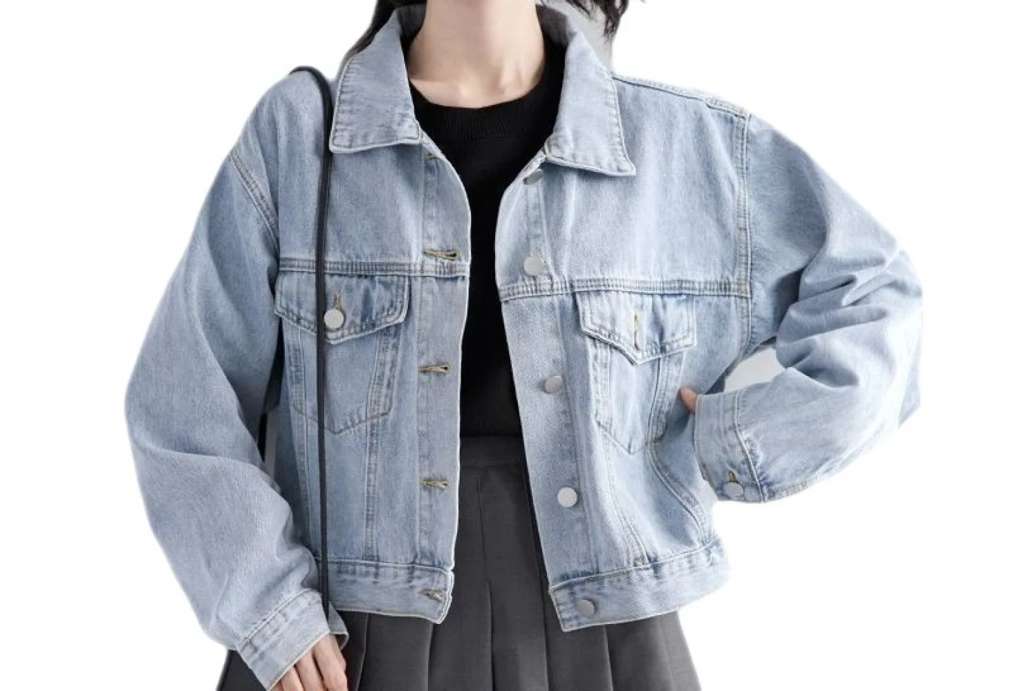 Рисунок 6 - Джинсовая куртка женская весна-осень