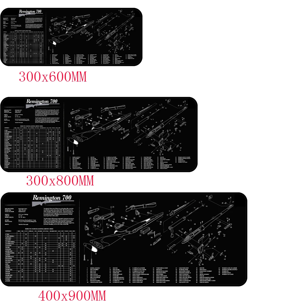 AR15 AK47 ريمنجتون 700 بندقية تنظيف أجزاء لوحة الم...