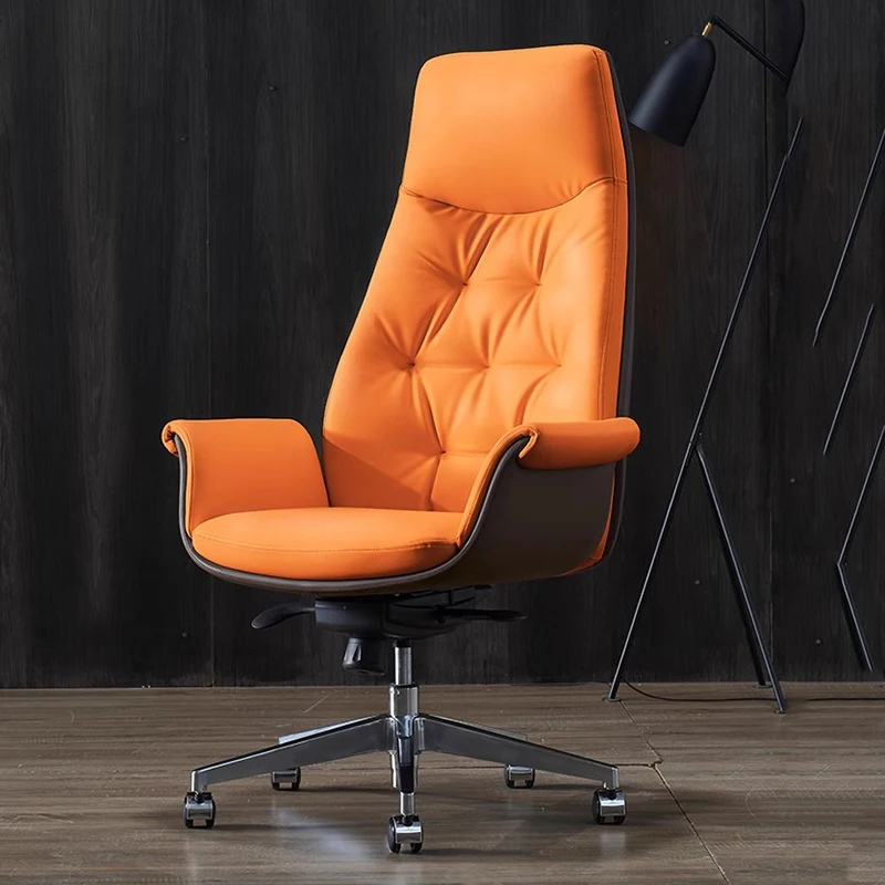 

Relaxing Ergonomics Office Chair Computer Boss Sofa Bedroom Esports Lazy Office Chair Nordic Chaise Floor Business Furniture
