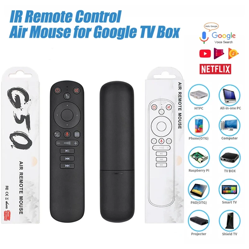 Голосовой пульт дистанционного управления G50S, гироскоп, воздушная мышь, беспроводной мини-пульт Kyeboard, инфракрасный обучающий контроллер для Android TV Box PC