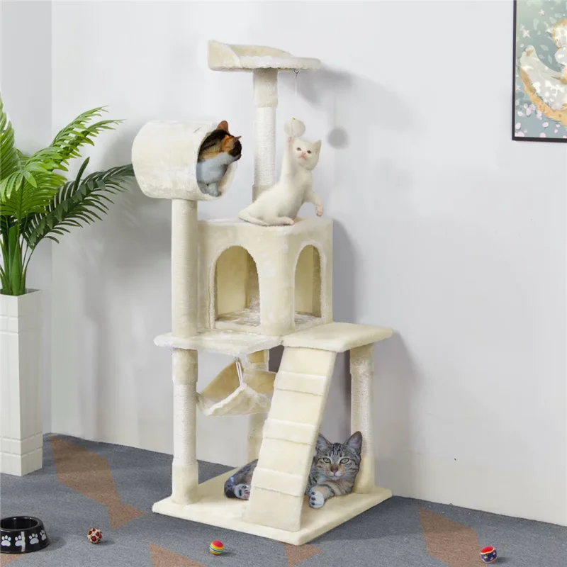 

BOUSSAC 51'' Multilevel Cat Tree with Condo