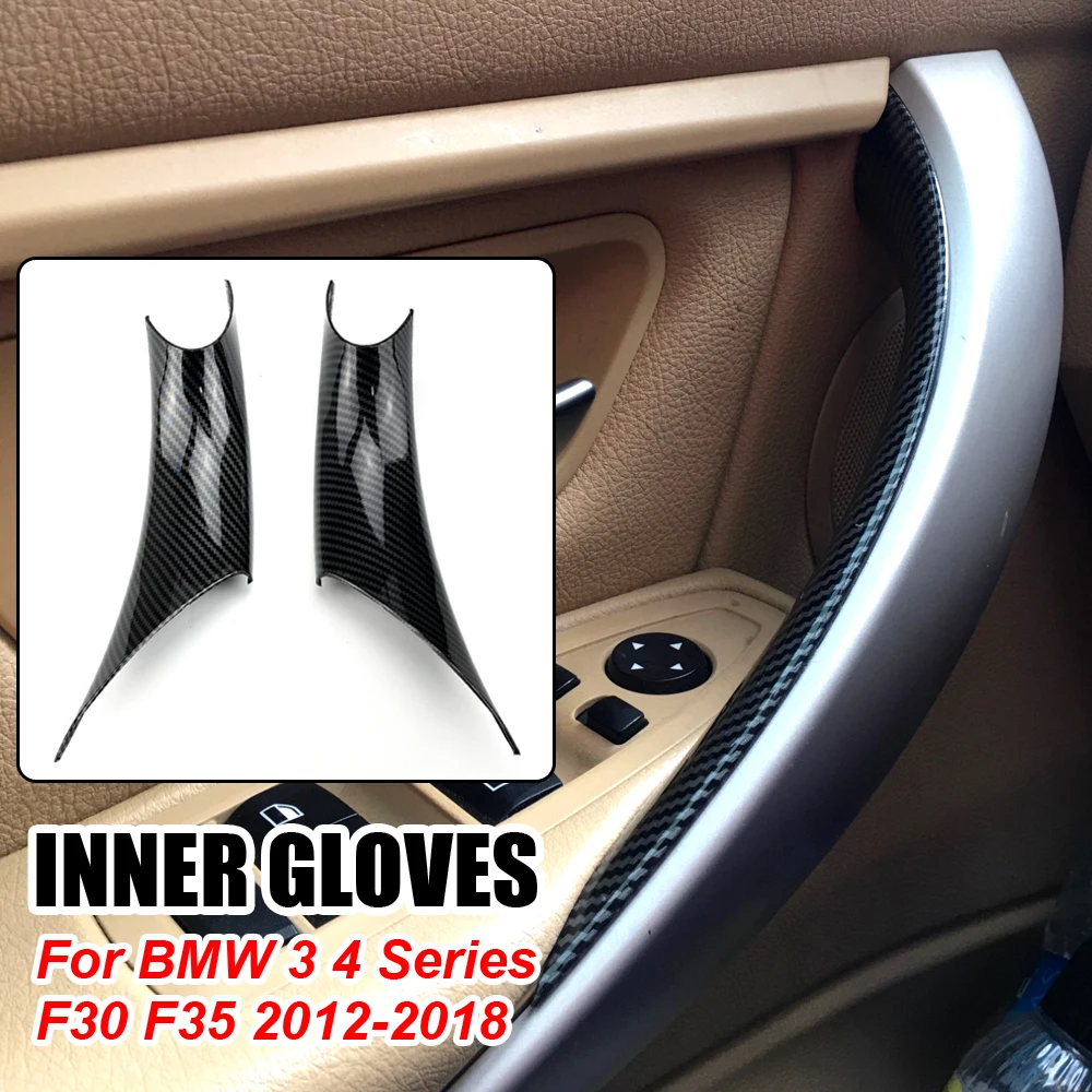 Poignée De Porte Intérieure Carbone Pour BMW Série 3/4 F30 F35 (2012-2016) - Style Sport