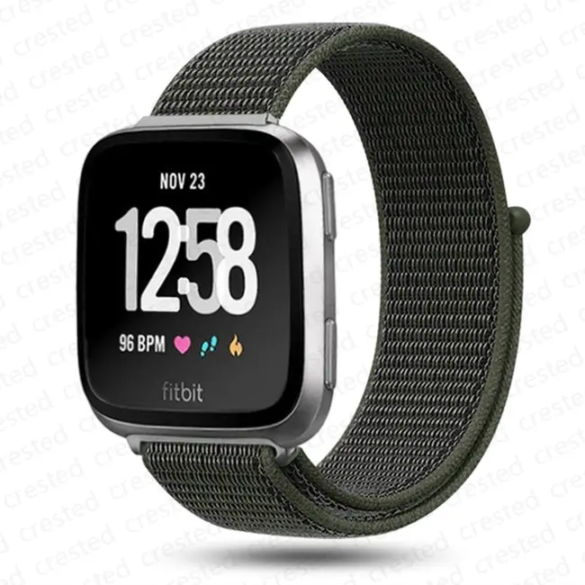 Breathable Nylon Loop Sport Band Bracelet - Adjustable Replacement Strap