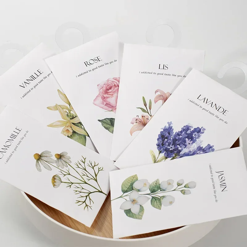 Perfume Women Garden Room Fragrance for Home Clothing Deodorant Sachet Hanging Aromatherapy Wardrobe Shoe Cabinet Febreze Decor