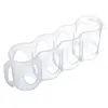 1PC Refrigerator Drink Container Kitchen Drink Organizer Food with Four Compartments Beer Cans Kitchen Organizing Storage Goddes 5