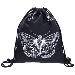 Mochila Cuerda Out Door Drawstring Backpack Women Men Modis String Bag Girl packaging bags for business   drawstring backpack