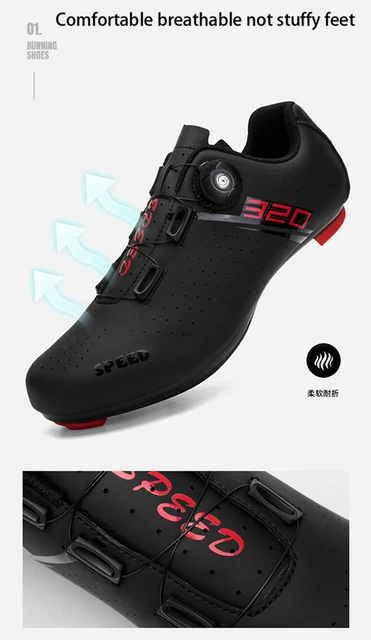 Scarpe Da Ciclismo Unisex SPD E Delta Compatibili - Suola In Fibra Di Carbonio Per Strada E Peloton - Foto 2