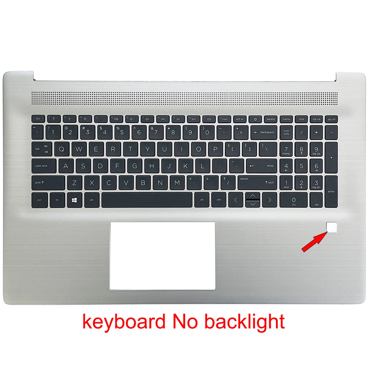 For HP 470 G8 17-CN 17-CP TPN-L140 keyboard upper cover palm rest case laptop shell 17T M50458-001