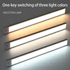 LED Night Light 20/30/40/60CM Motion Sensor Wireless USB Cabinet Night Light Wardrobe Lamp For Kitchen Cabinet Bedroom Wardrobe 3