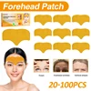 100-10pcs Collagen Forehead Wrinkle Patch Face Mask Head Lines Remover Masks Lifting Anti-Aging Stickers Skin Care Beauty 1