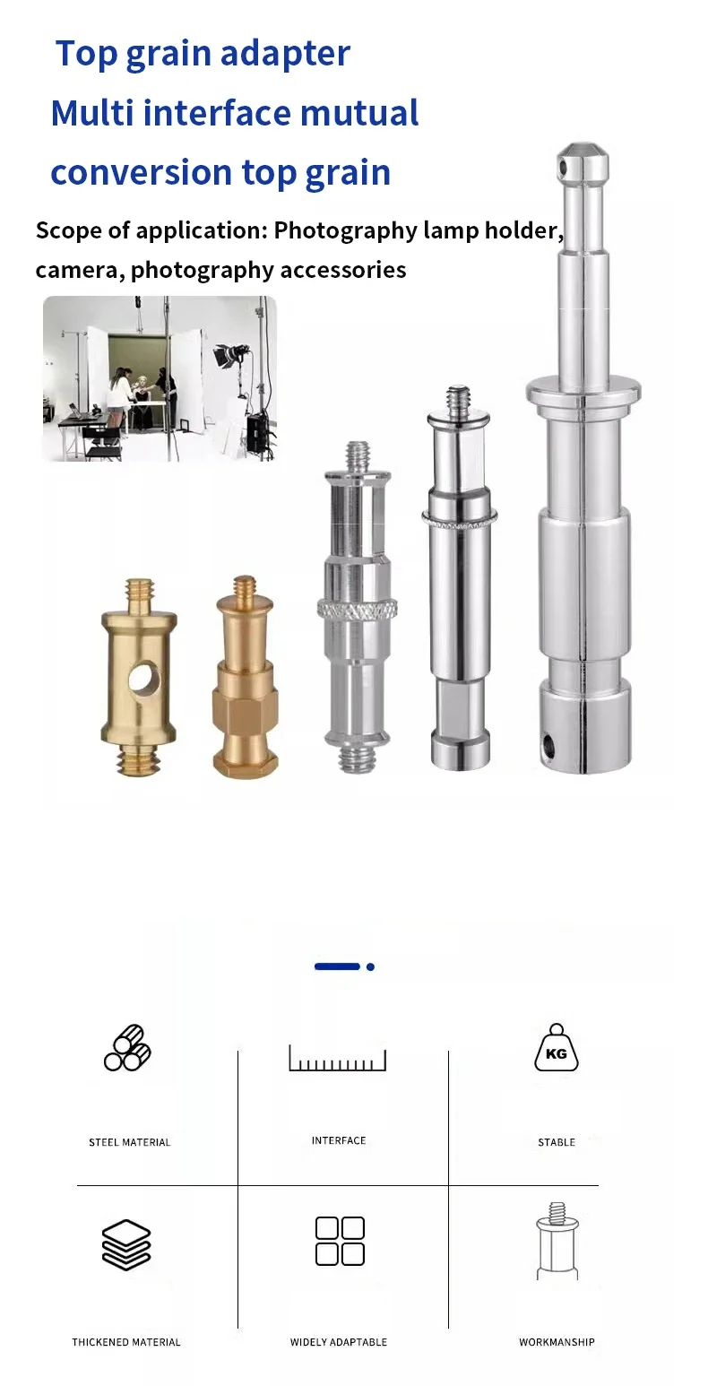 Meking 1/4" 3/8" 5/8" Screw Thread Adapter Universal Fixed Mount Converter for P