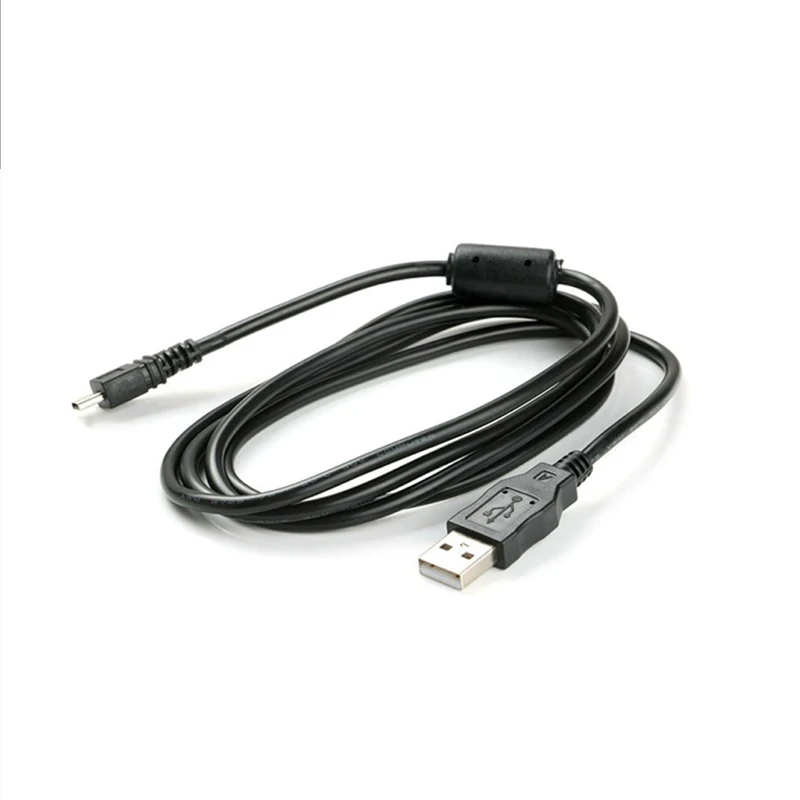 UC-E6 Digital Camera USB Data Cable Mini 8 Pin  for Nikon CoolPix Fuji Panasonic Olympus Sony 1M 1.5M