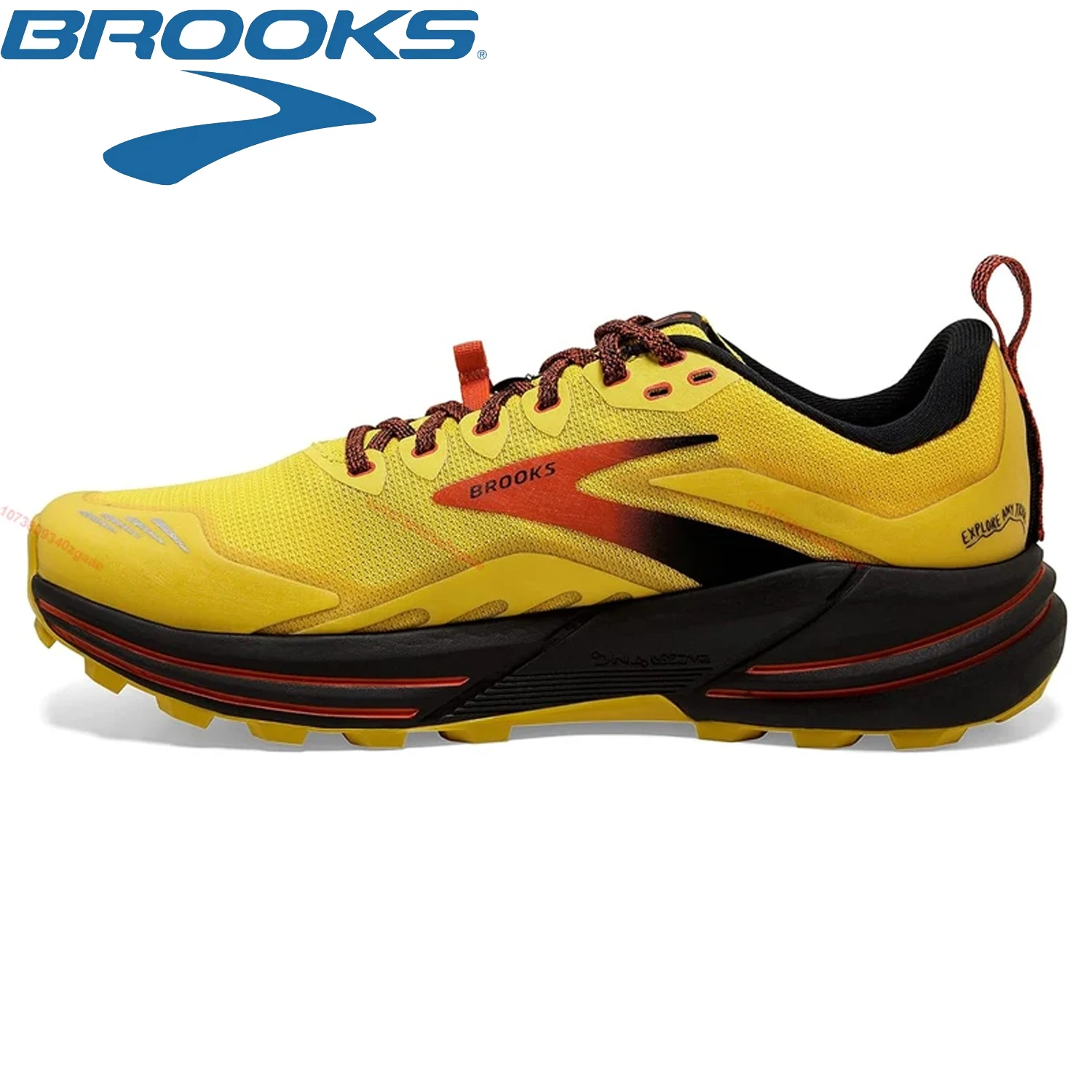 

BROOKS Cascadia 16 Men Trail Running Shoes Outdoor Women Sports Shoes Anti-Slip Stretchy Mountain Marathon Training Sneakers